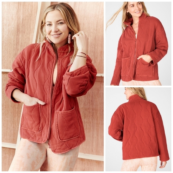 FABLETICS Tedi Quilted Jacket Size S - Picture 1 of 9